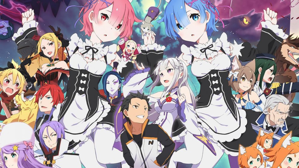 re:zero anime classifica